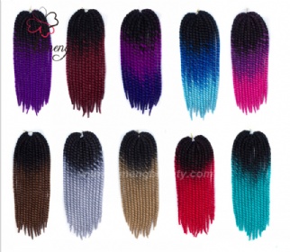 crochet braid hair senegalese twist  ombre black bug havana mambo twist crochet braids hair