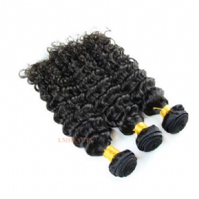 7A Grade Remy Human Deep Wave Hair Weft