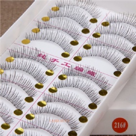 Top Quality Hand Tied 216 Thin Strip Eyelash
