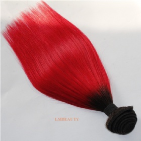 8A Grade T Color Virgin Human Hair Natural Straight Weft