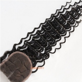 Factory Wholesale Deep Wave  Lace Closure On Stock