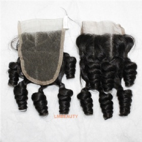Factory Wholesale Fumi Curl  Lace Closure