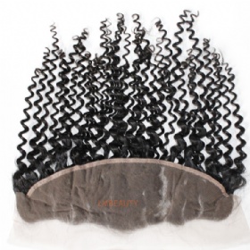 Natural Hair Kinky Curl 13 4 Inch Lace Frontal On Stock