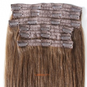 Top Grade Double Drawn Natural Hair Clip Ins