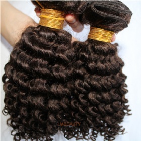Human Hair Customizable Funmi Curl Hair Weft Color Brown