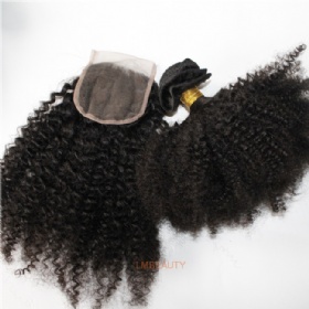 Wholesale Cheap Human Hair Kinky Curl Hair Weft
