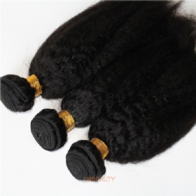 7A Grade Natural Hair Kinky Curl Hair Weft