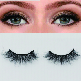 3D False Eyelashes Natural Mink Lashes Thick Eyelashes for Women 20mm Mink Lashes3D830