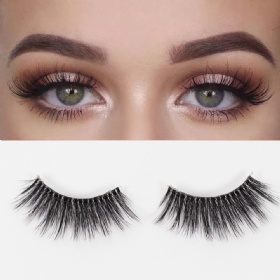 Silk False Eyelashes Faux Mink Lashes 3D Dramatic Eyelashes Makeup False Lashes Y22