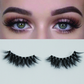 3D False Eyelashes Silk Lashes Natural Faux Mink Lashes Dramatic Fake Lashes Y04
