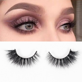 3D Mink Lashes Natural False Eyelashes for Women 1 Pair D012